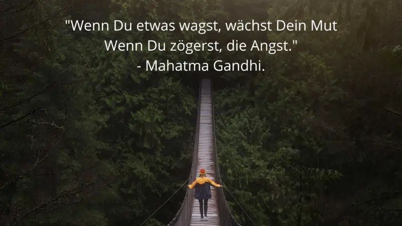 Die Komfortzone verlassen