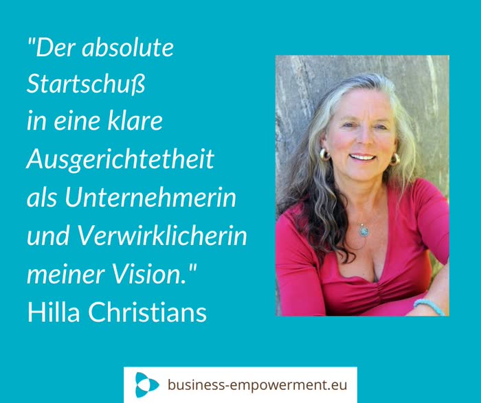 Kundenstimme Hilla Christians